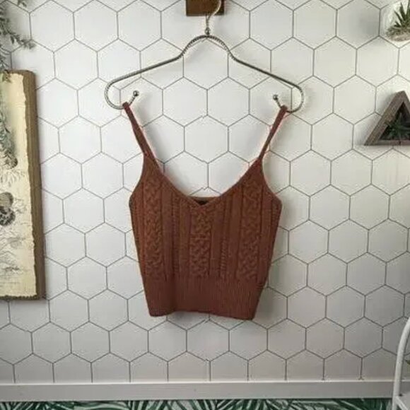 House of Harlow 1960 Cable Knit Cardigan and Matching Tank Set - Size - XS - Picture 2 of 6